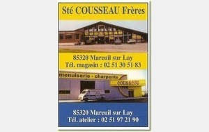  Meubles Cousseau,
Mareuil