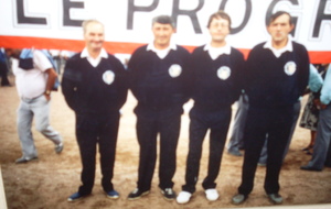 Bordeaux 1996.  
Jean Petit, Michel Grelaud, Alain Rimbaud,
Dédé Grelaud