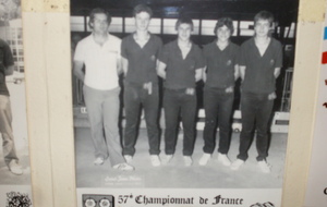 Grenoble 1983.Michel Herbreteau,Yvon Herbreteau, Verlet...., Verlet....,Daniel Herbreteau.